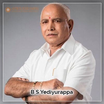 B S Yediyurappa Horoscope Analysis