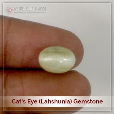 Original Cats Eye Lahshunia Gemstone