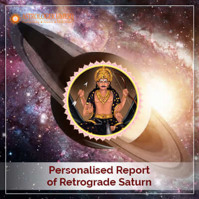 Personalised Report Of Retrograde Saturn