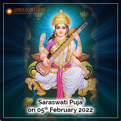 Saraswati Puja on 05 February 2022