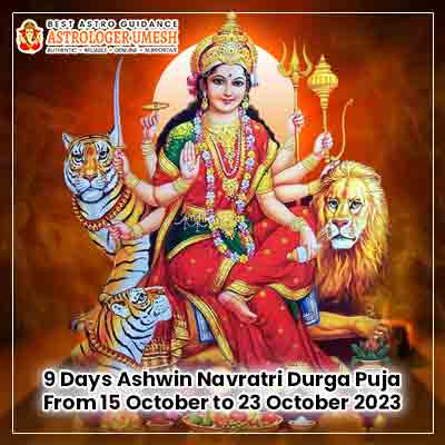 9 Days Ashwin Navratri Durga Puja