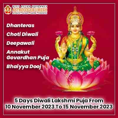 Five Days Diwali Lakshmi Puja