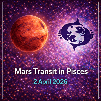 Mars Transit Pisces 2 April 2026 AstrologerUmesh