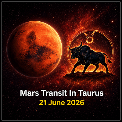 Mars Transit in Taurus 2026 AstrologerUmesh