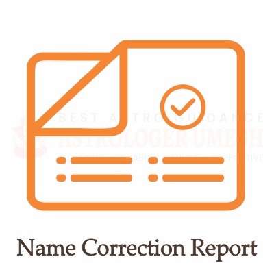 Name Correction Report