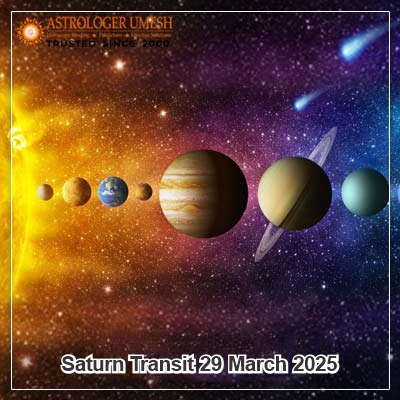 Saturn Transit In Pisces 29 March 2025
