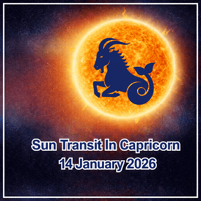 Sun Transit In Capricorn 14 January 2026