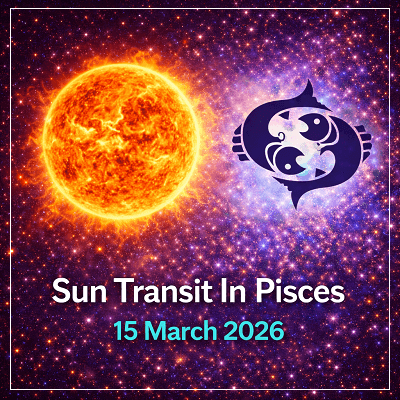 Sun Transit Pisces 15 March 2026 AstrologerUmesh