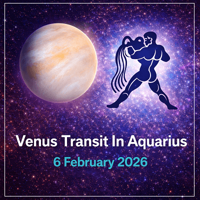 Venus Transit Aquarius 6 February 2026 Astrologer Umesh