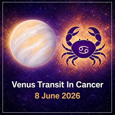 Venus Transit In Cancer 8 June 2026 AstrologerUmesh