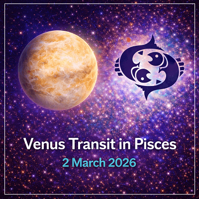Venus Transit Pisces 2 March 2026 Astrologer Umesh